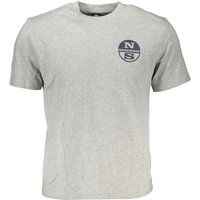 Lässiges Rundhals Kurzarm T-Shirt