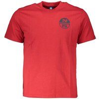Lässiges Rundhals Kurzarm T-Shirt