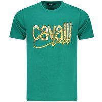 Cavalli Class Logo Baumwoll-T-Shirt
