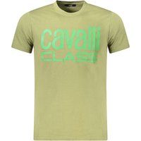 Cavalli Class Logo Baumwoll-T-Shirt