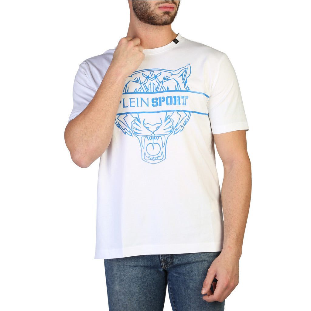 Herren Weißes T-Shirt mit Grafikprint