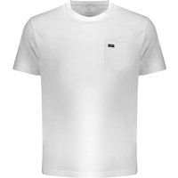 Klassisches T-Shirt mit Rundhalsausschnitt und Tasche