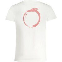 Minimalistisches Baumwoll-T-Shirt mit Rundhalsausschnitt