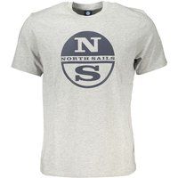 Klassisches Grafikdruck Kurzarm-T-Shirt