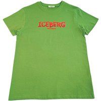 Lässiges Baumwoll T-Shirt mit Logo-Grafik