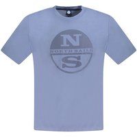Klassisches T-Shirt mit Logo-Grafik