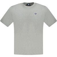 Lässiges Kurzarm-T-Shirt mit Rundhalsausschnitt