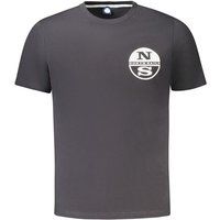 Lässiges Kurzarm-T-Shirt mit Rundhalsausschnitt
