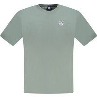 Lässiges Kurzarm-T-Shirt mit Rundhalsausschnitt