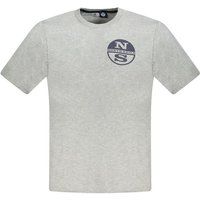 Klassisches Kurzarm-T-Shirt mit Rundhalsausschnitt