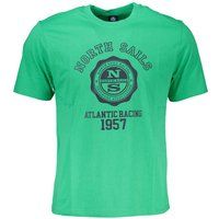 Baumwoll T-Shirt mit Vintage-Grafikprint