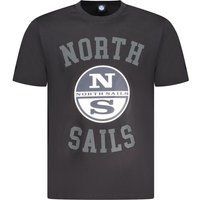 T-Shirt mit grafischem Logo-Print aus Baumwolle