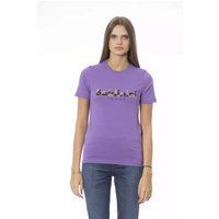 Damen T-Shirt mit Logo-Print