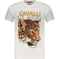T-Shirt mit auffälligem Leoparden-Grafikdruck