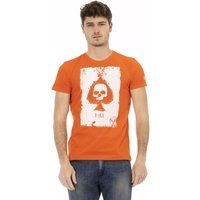 Baumwoll T-Shirt mit Grafikprint