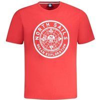 Baumwoll T-Shirt mit Grafikprint