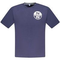 Klassisches Baumwoll-T-Shirt mit Logo-Rundhalsausschnitt