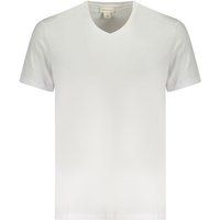 Klassisches Baumwoll-T-Shirt mit V-Ausschnitt
