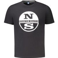 Klassisches T-Shirt mit Logo-Print und Rundhalsausschnitt