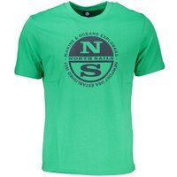 Baumwoll T-Shirt mit Grafikprint