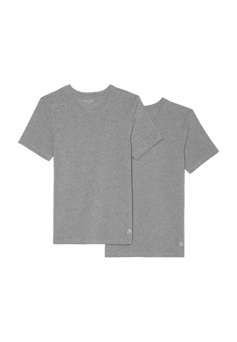 Essentielles Rundhals-Unterhemd im Doppelpack