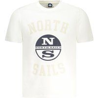 Klassisches Baumwoll T-Shirt mit Grafikdruck