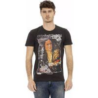 Vintage Grafikdruck Kurzarm T-Shirt