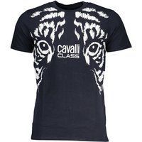 Baumwoll T-Shirt mit Tigergrafik