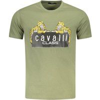 Leoparden Grafik Baumwoll-T-Shirt
