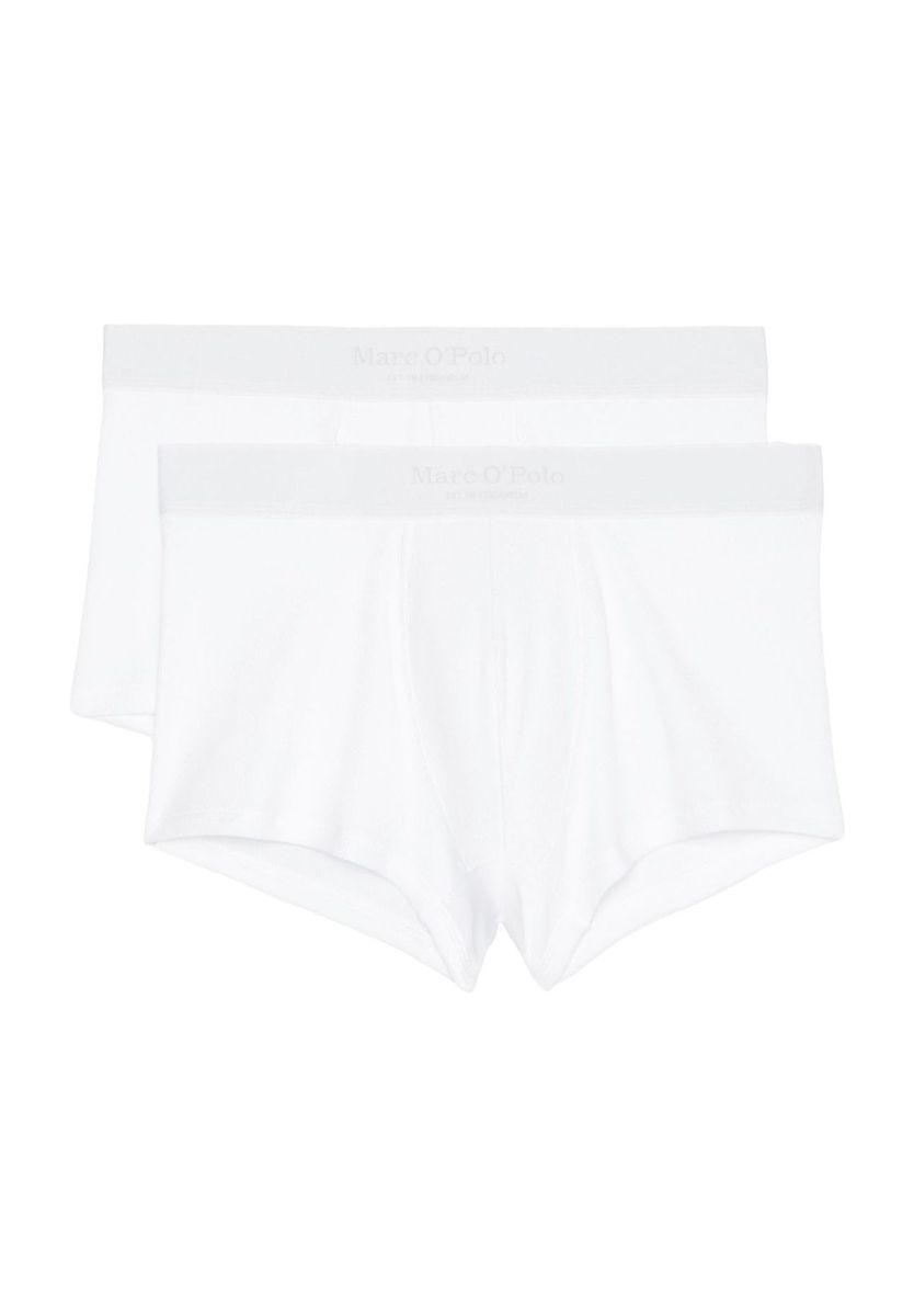 Herren gerippte Boxershorts Doppelpack