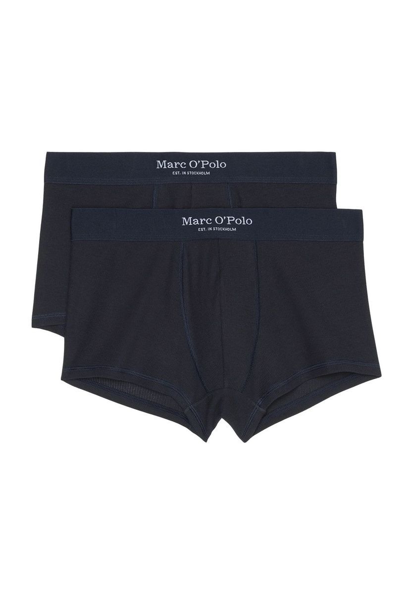Gerippte Herren Trunk Unterhosen Doppelpack