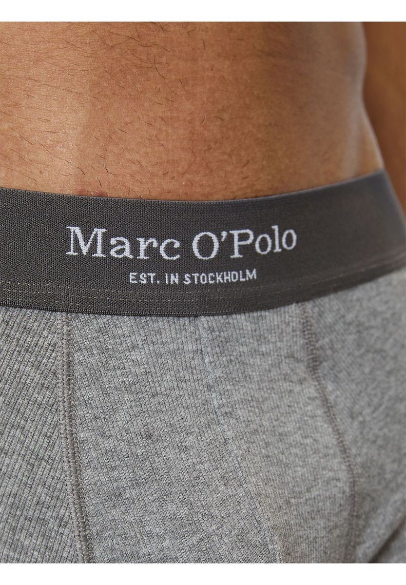 Klassische gerippte Boxerbriefs aus Baumwollmischung