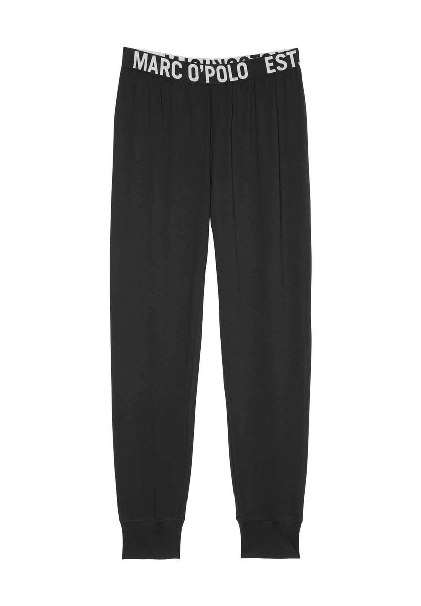 Herren Schlafanzughose aus Bio-Baumwolle mit Logobund