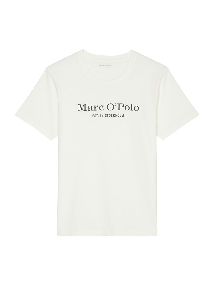 Klassisches Baumwoll-T-Shirt mit Logo-Print