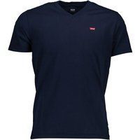 Klassisches V-Ausschnitt T-Shirt