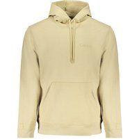 Klassischer Kapuzenpullover in Blassgelb