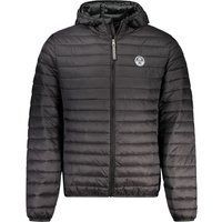 Gesteppte, leichte Pufferjacke mit Kapuze