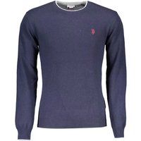 Klassischer Baumwollpullover mit Rundhalsausschnitt