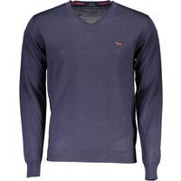 Klassischer V-Ausschnitt Merinowollpullover