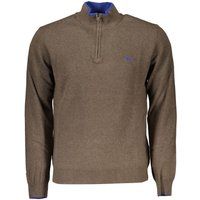 Lässiger Halbarm-Pullover mit Reißverschluss