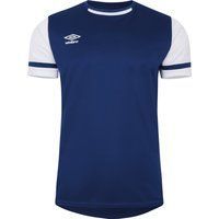 Marineblaues und Weißes T-Shirt für Herren