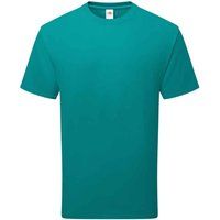 Klassisches Baumwoll-T-Shirt mit Rundhalsausschnitt