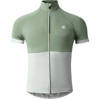 Dare 2B - "Protraction III" Radfahr-Trikot für Herren (Heckengrün/Wassergrau)