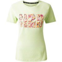 Baumwoll-T-Shirt mit floralem Grafikdruck