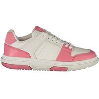 Retro-inspirierte Leder Low-Top Sneakers