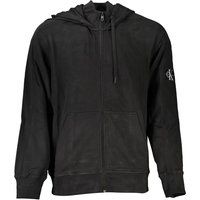 Lässiger Zip-Hoodie aus Baumwollmischung