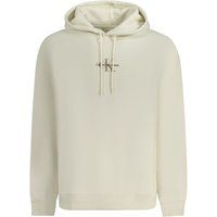 Kapuzenpullover mit gesticktem Monogramm, lockere Passform