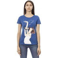 Baumwoll-T-Shirt mit Paris-Grafikdruck