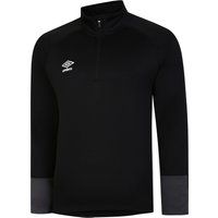 Herren Trainings-Pullover mit halbem Reißverschluss