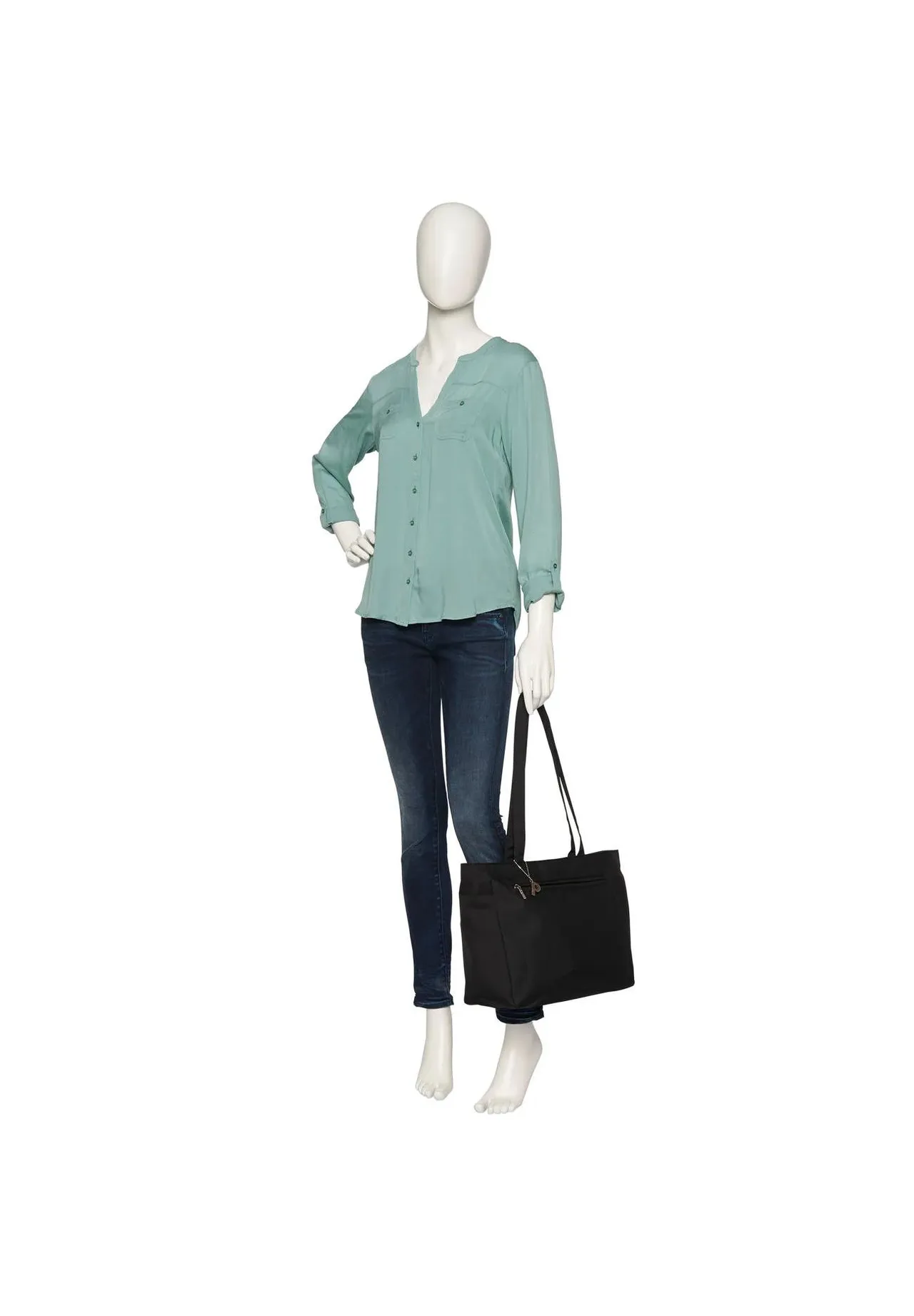 PICARD Shopper, Anhänger, Steckfach, für Damen, schwarz